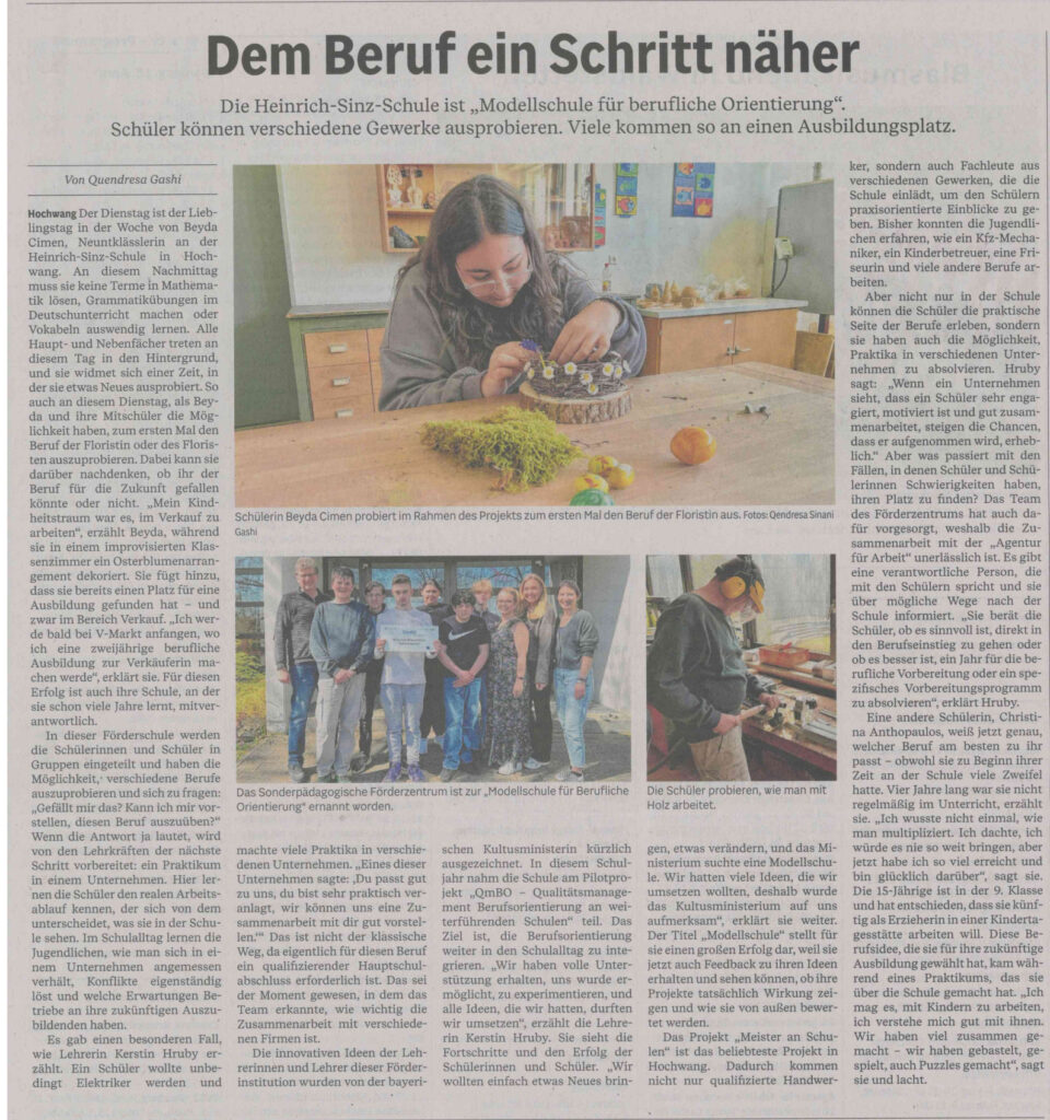 Zeitungsartikel